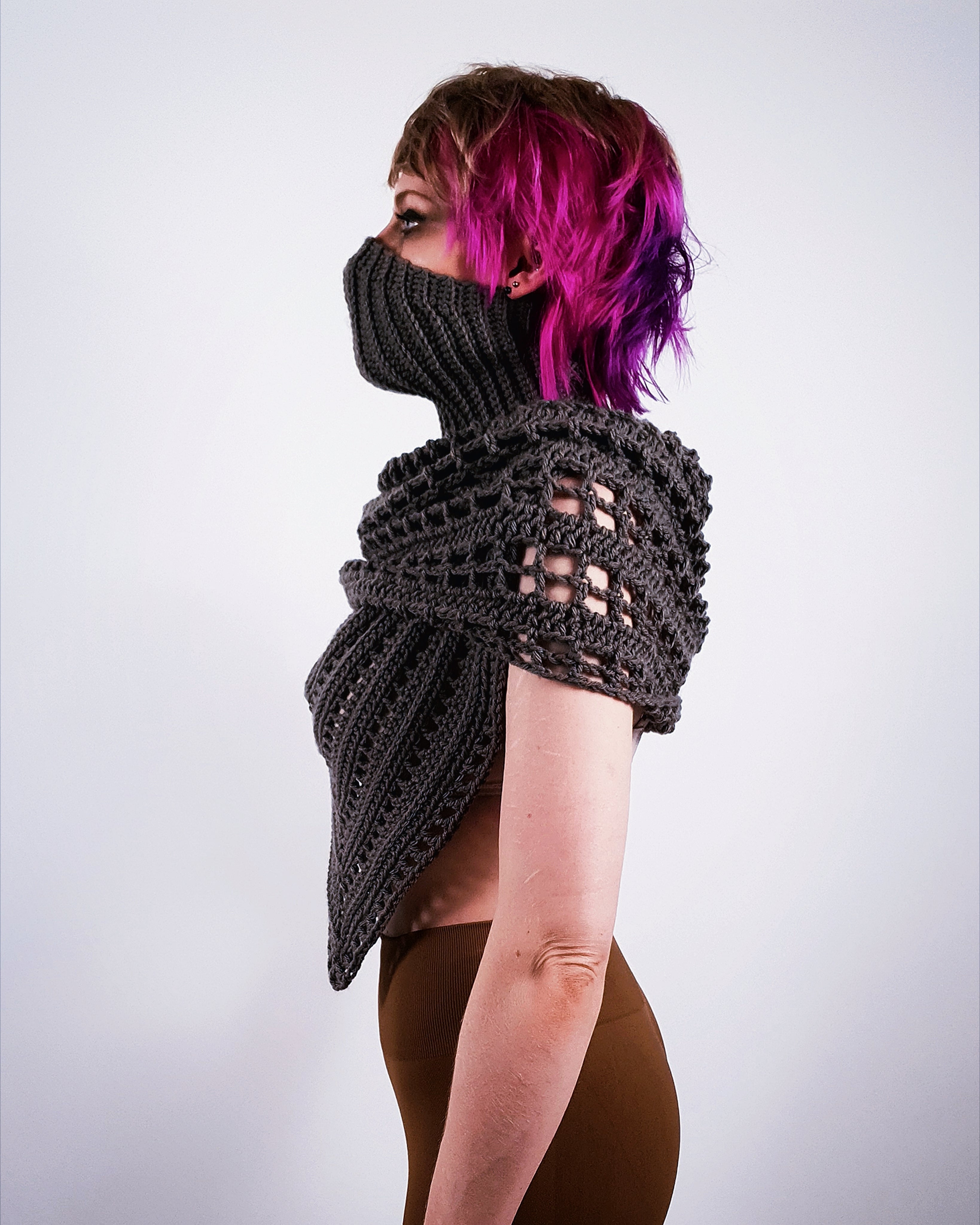 Crochet Pattern: The Wasteland Cowl