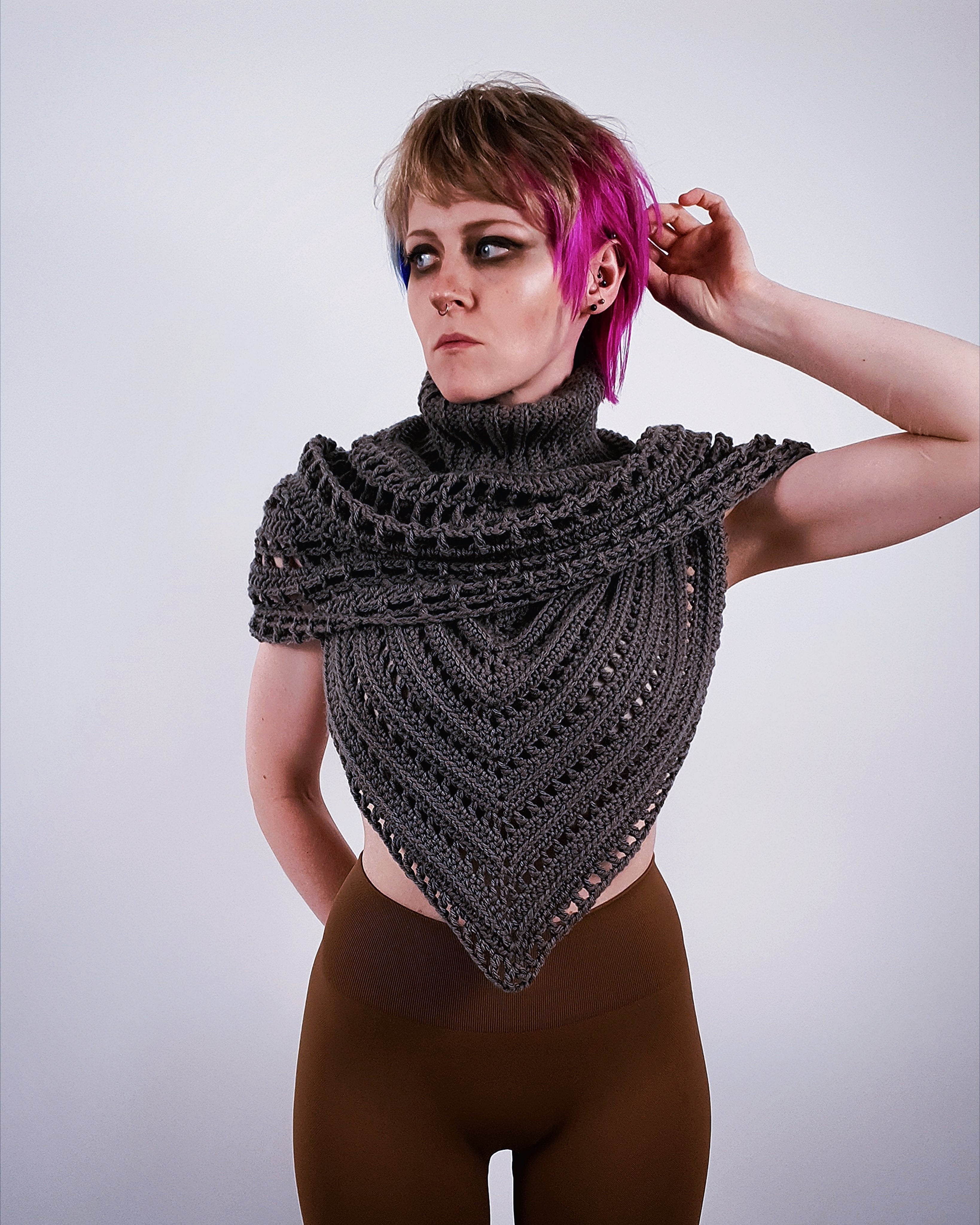 Crochet Pattern: The Wasteland Cowl