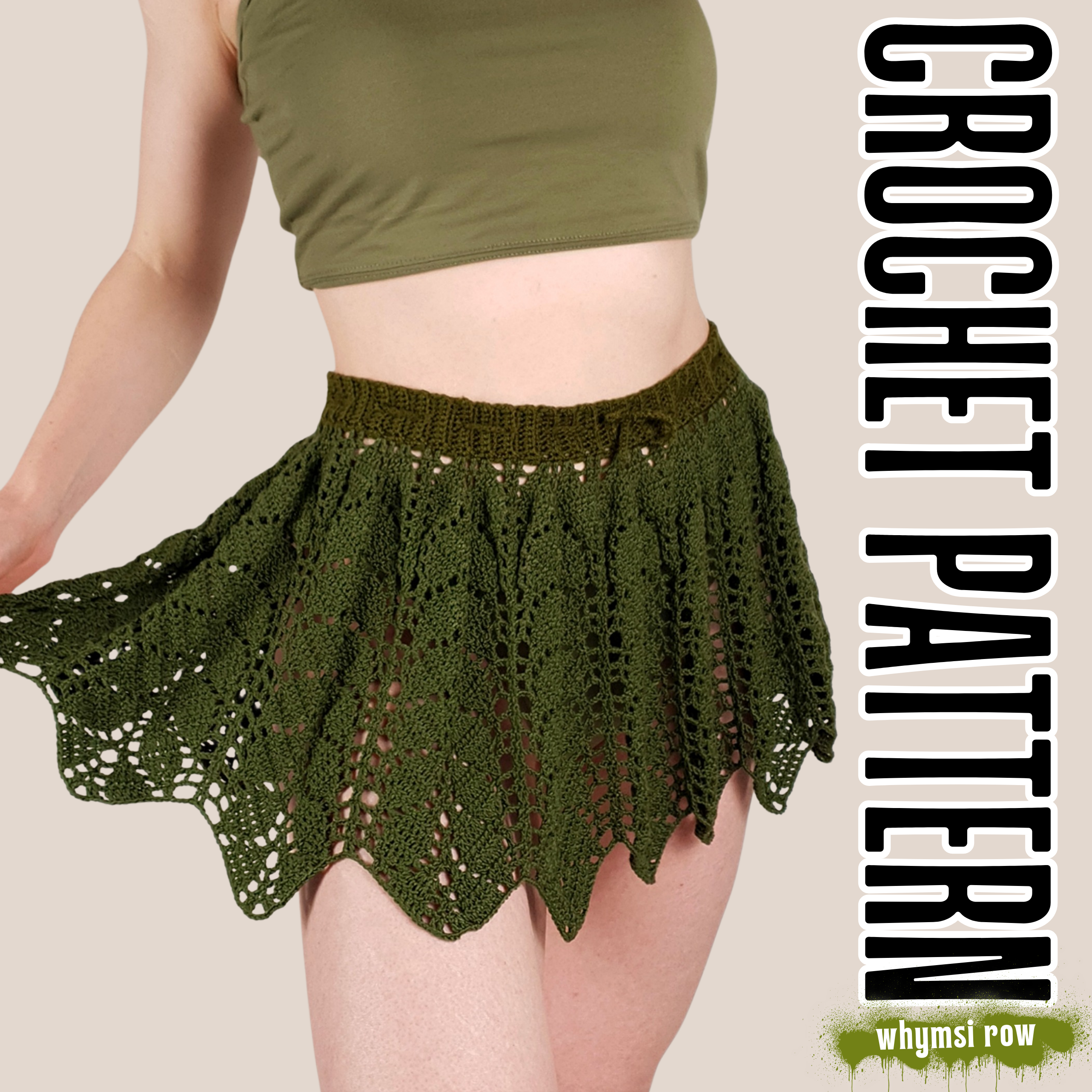 Crochet Pattern: The Melia Skirt