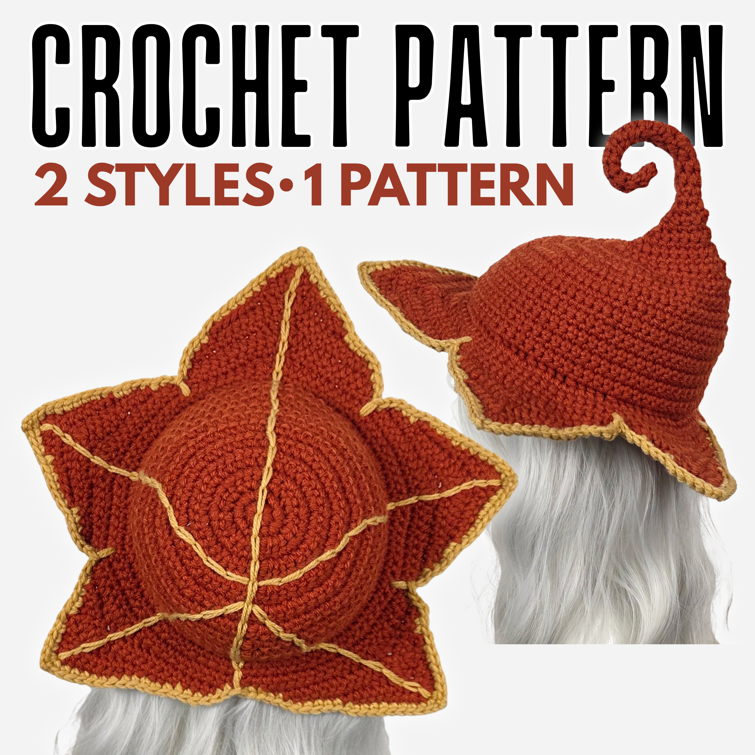 Crochet Pattern: The Autumn Sprite Hat