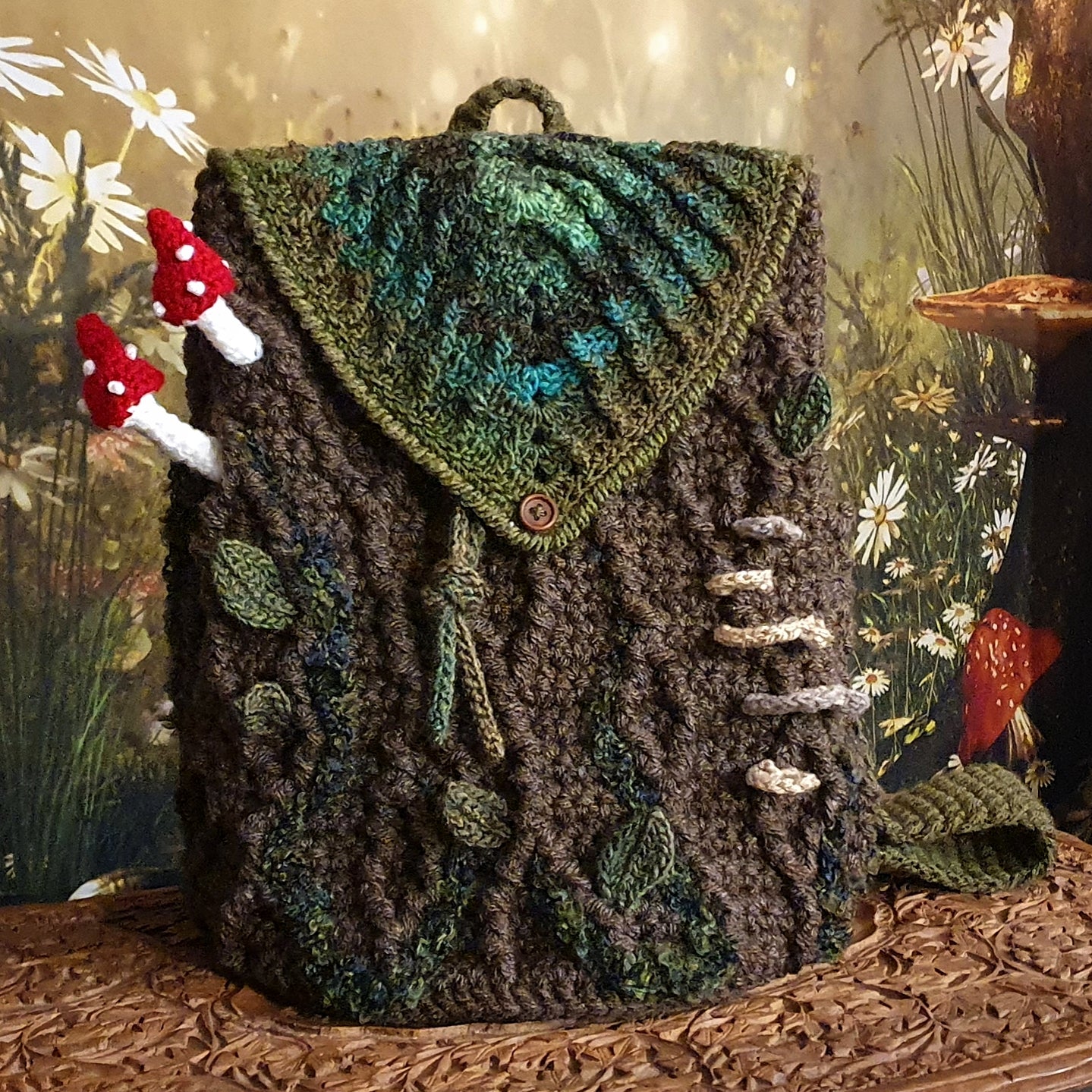 Crochet Pattern: The Bark Backpack