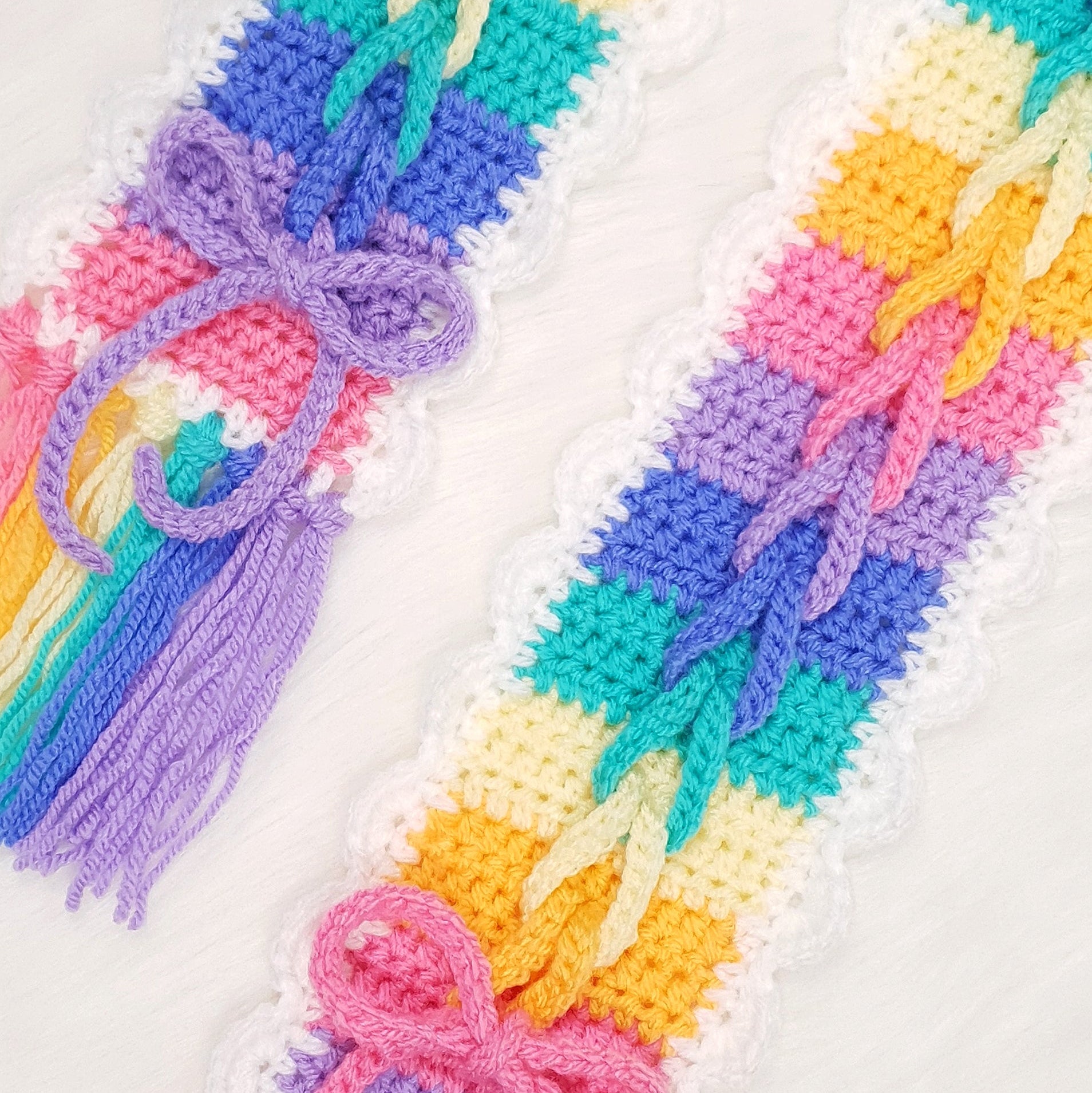Crochet Pattern: The Stim Scarf