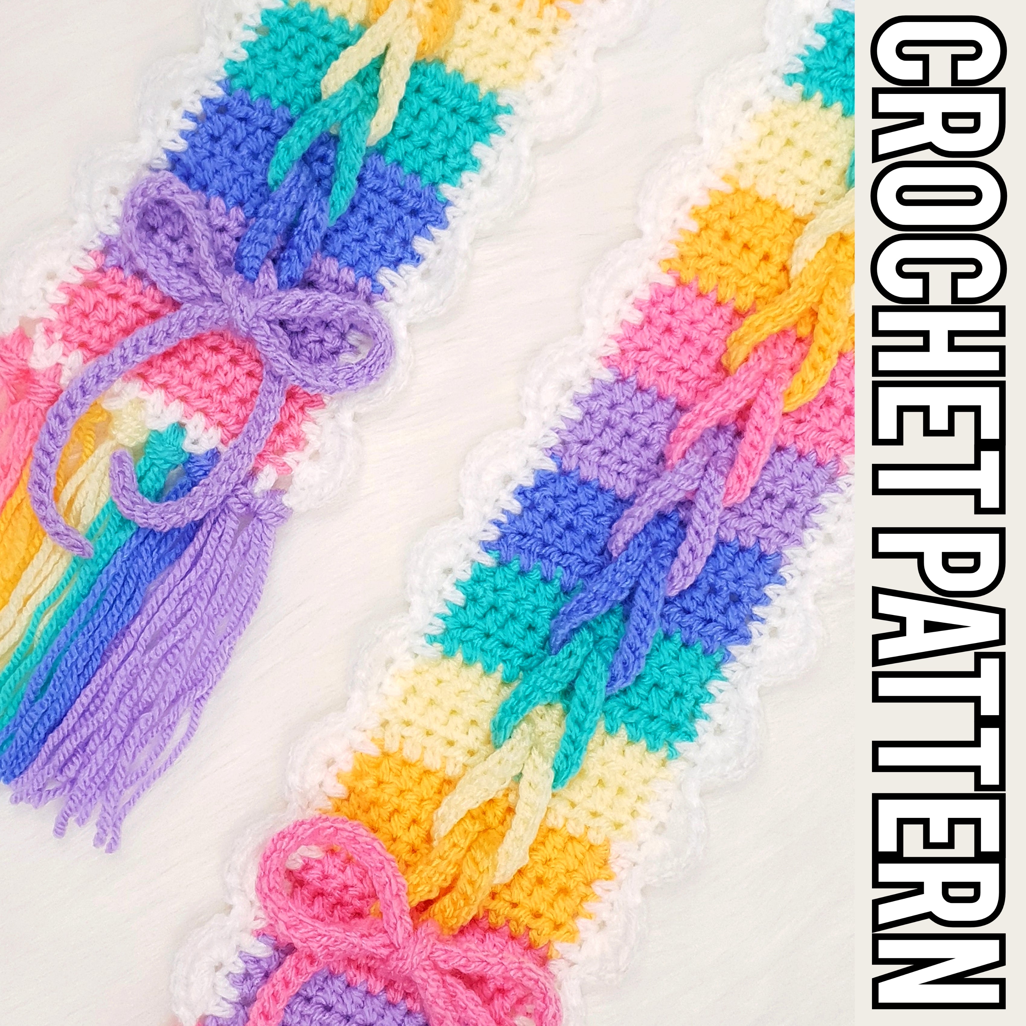 Crochet Pattern: The Stim Scarf