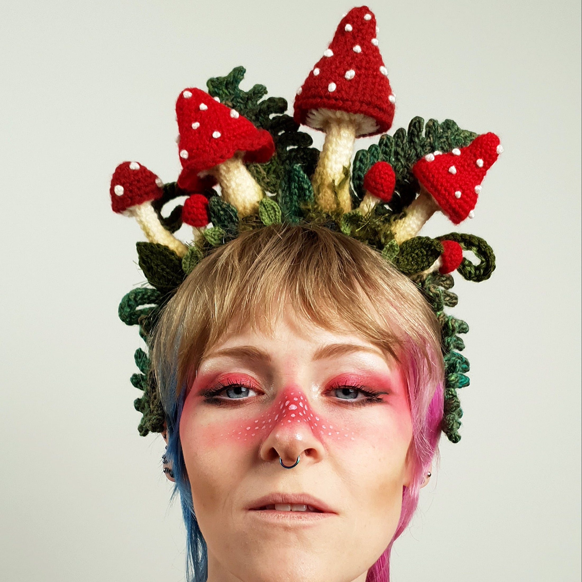 Crochet Pattern: The Amanita Crown