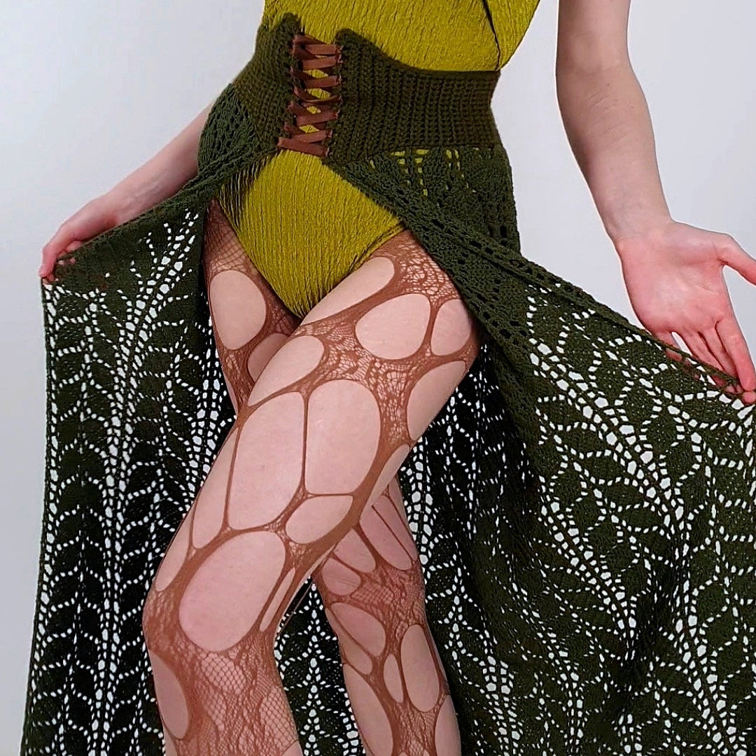 Crochet Pattern: The Melia Corset Skirt