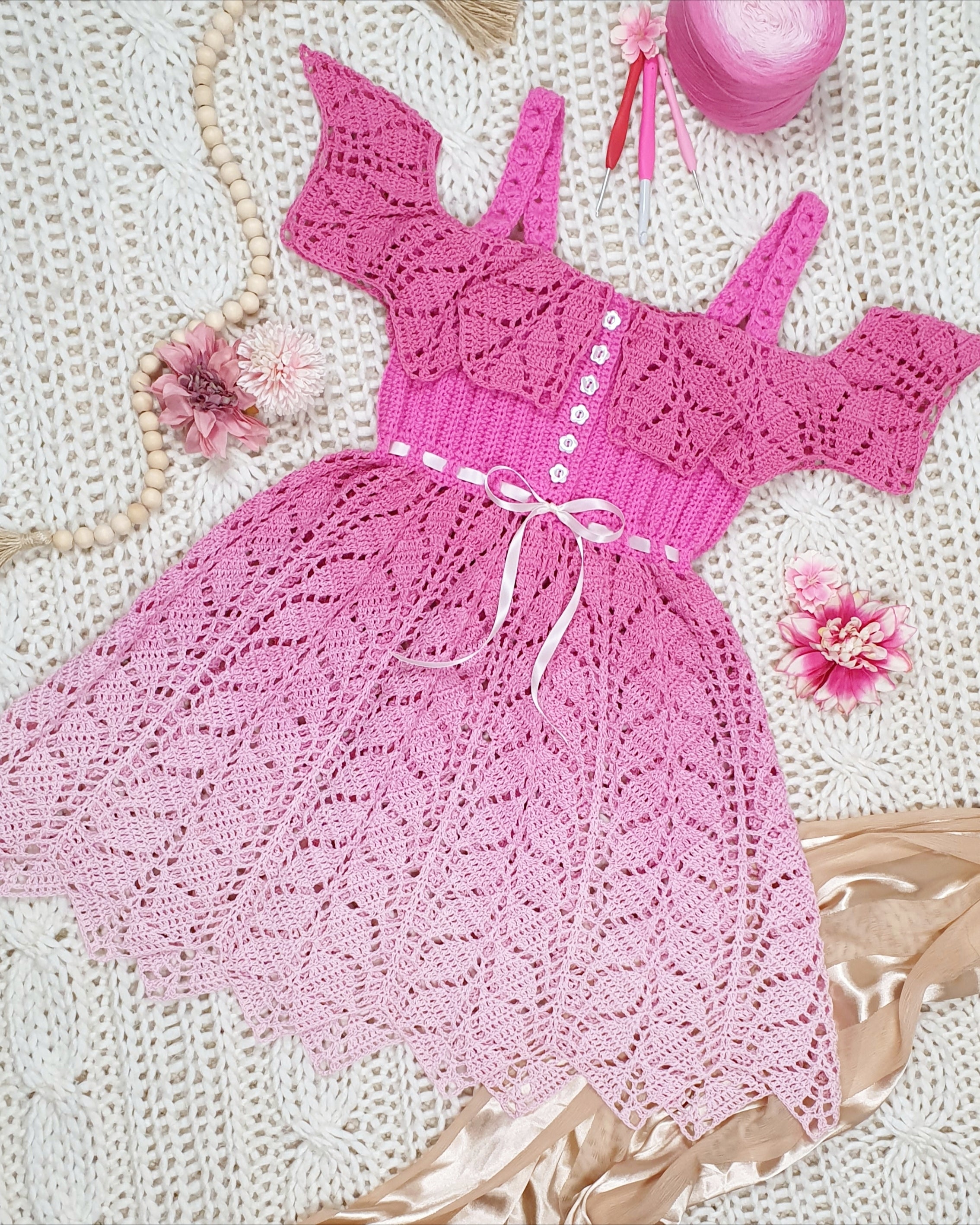 Crochet Pattern: The Melia Top & Dress