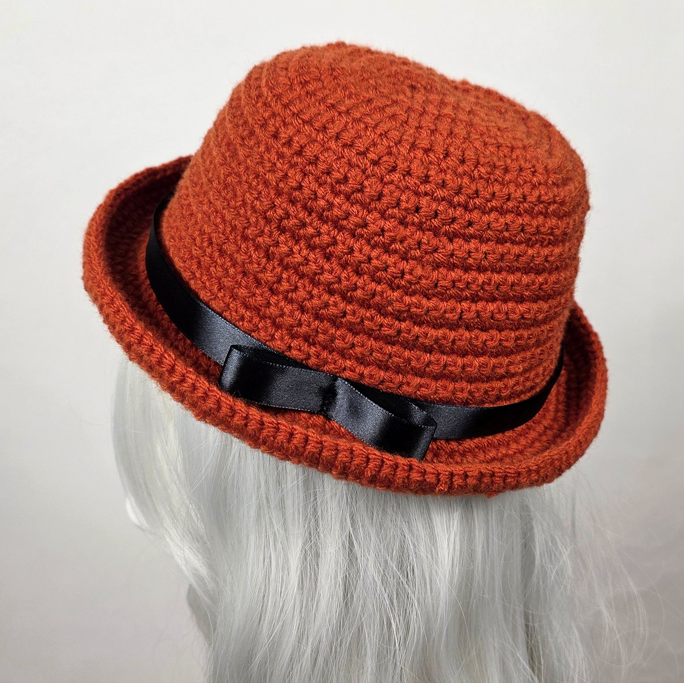 Crochet Pattern: The Perfect Bowler Hat