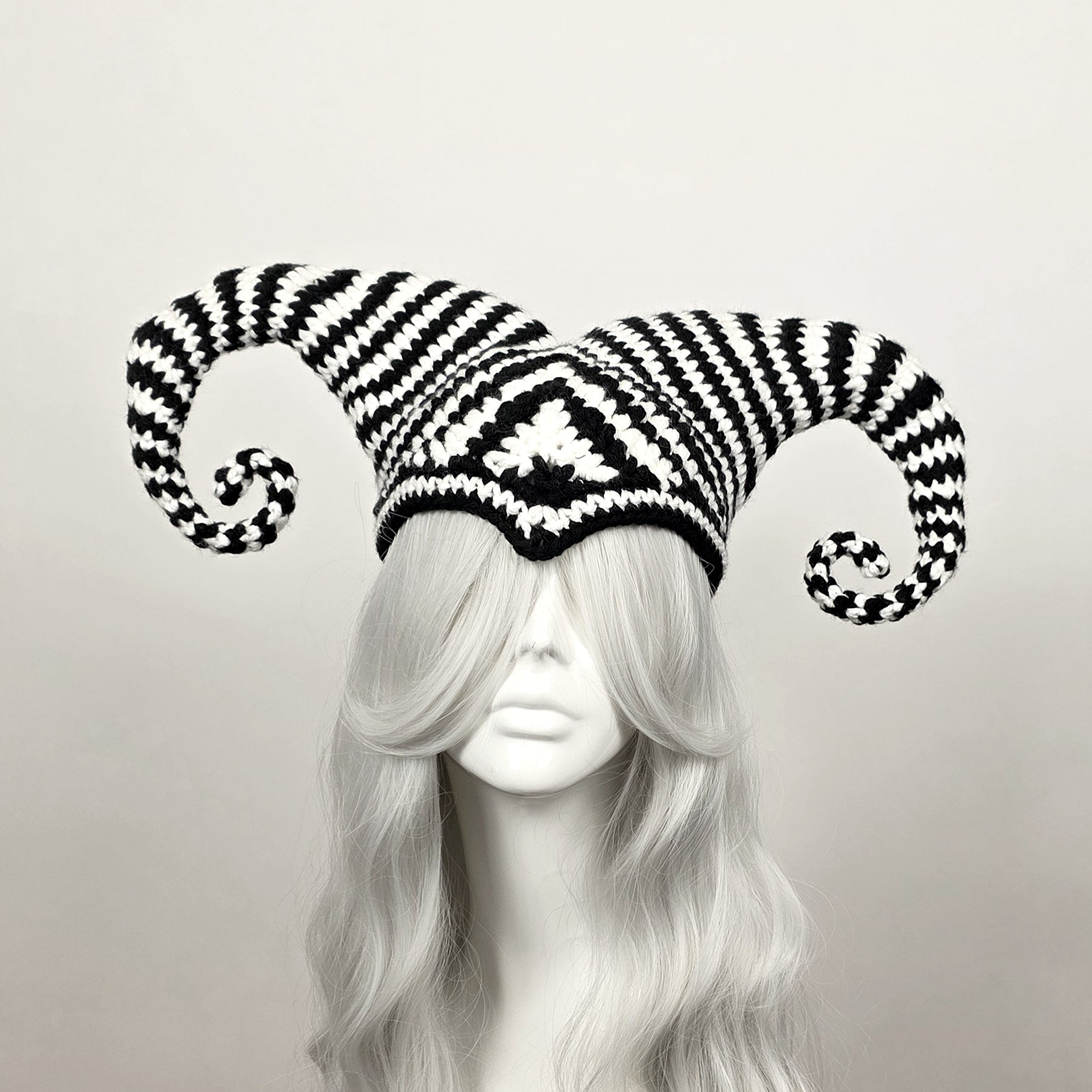 Crochet Pattern: The Mesmer Jester Hat