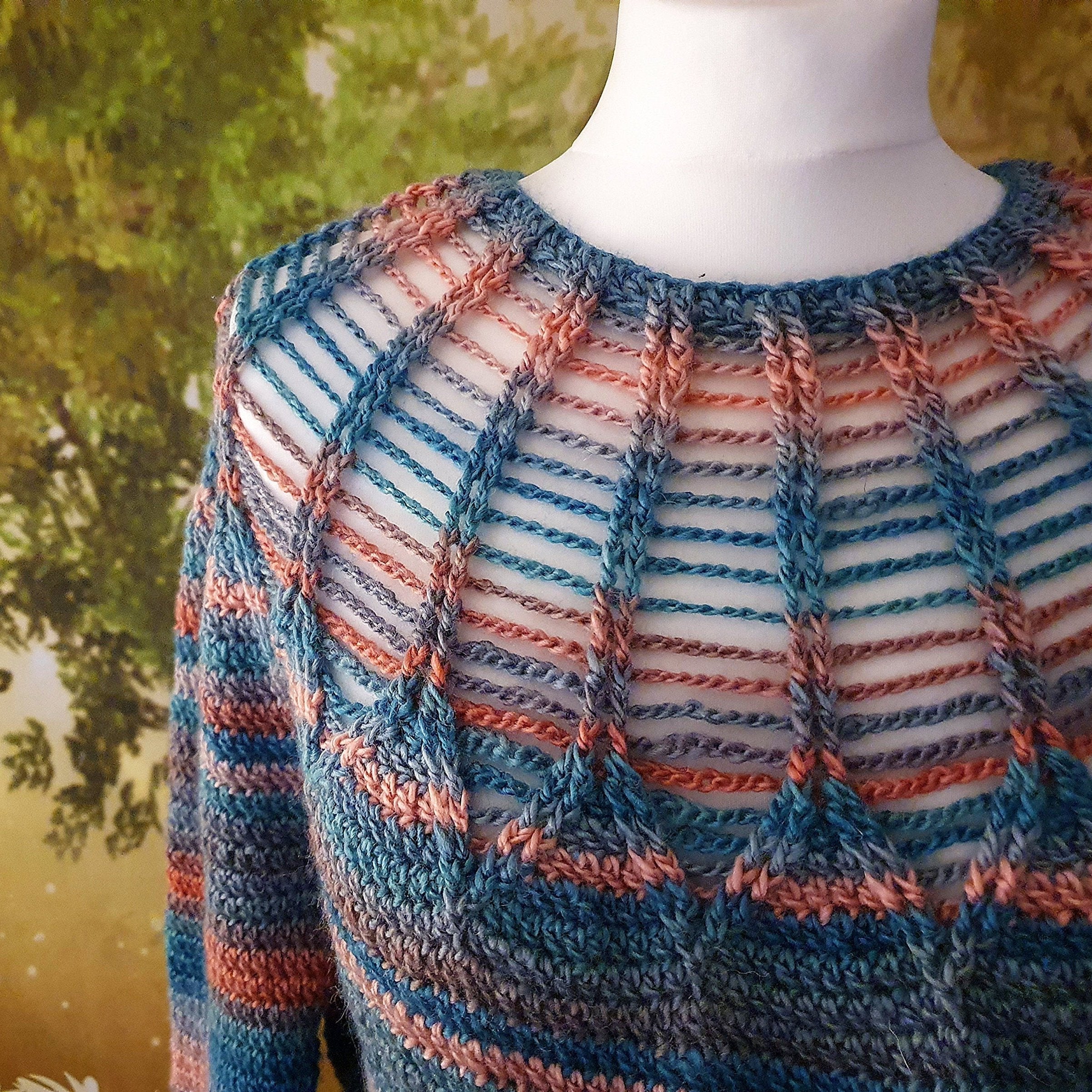 The Sunset Fern Jumper | One of a Kind