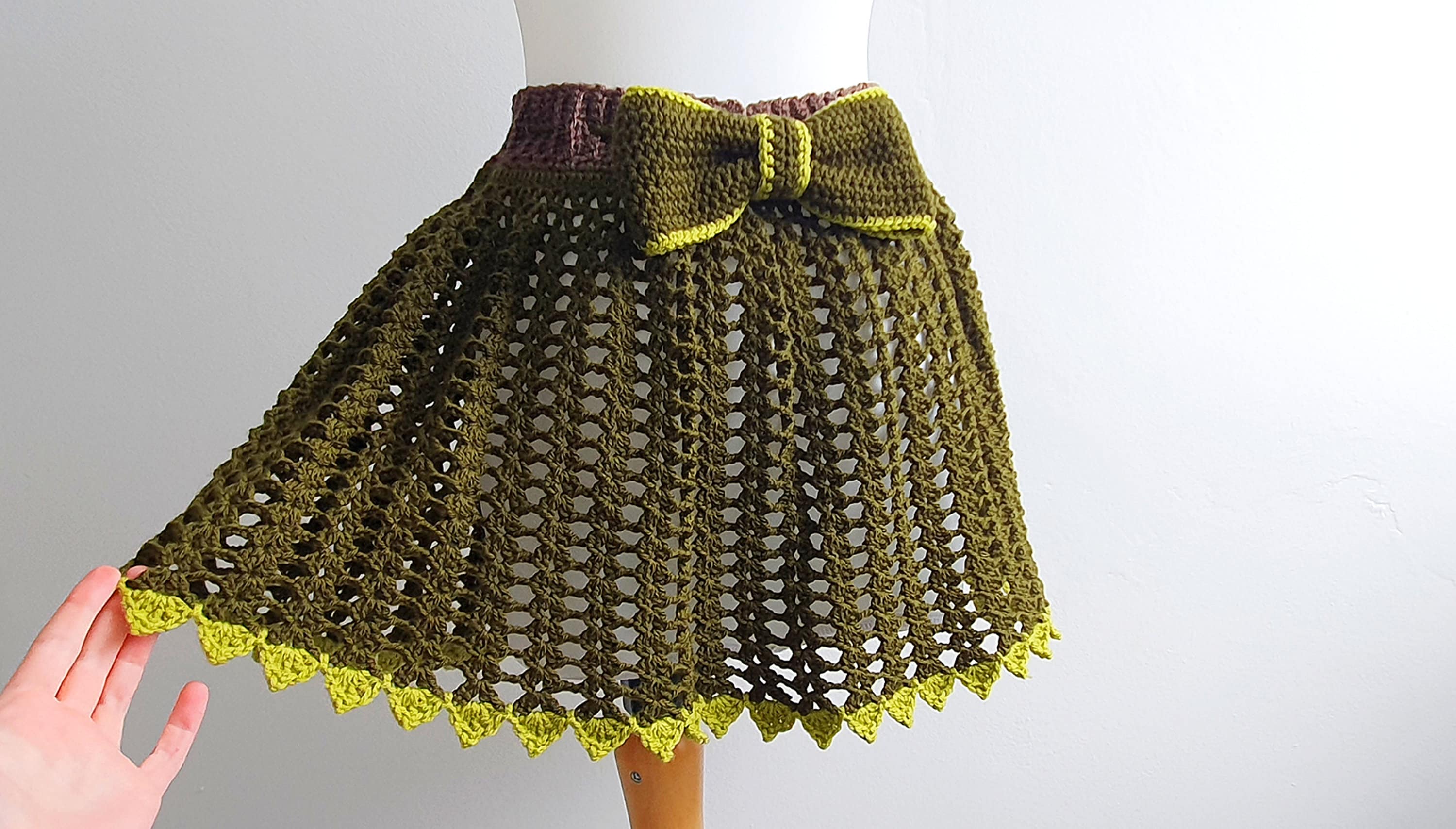 Crochet Pattern: The Ekho Skirt