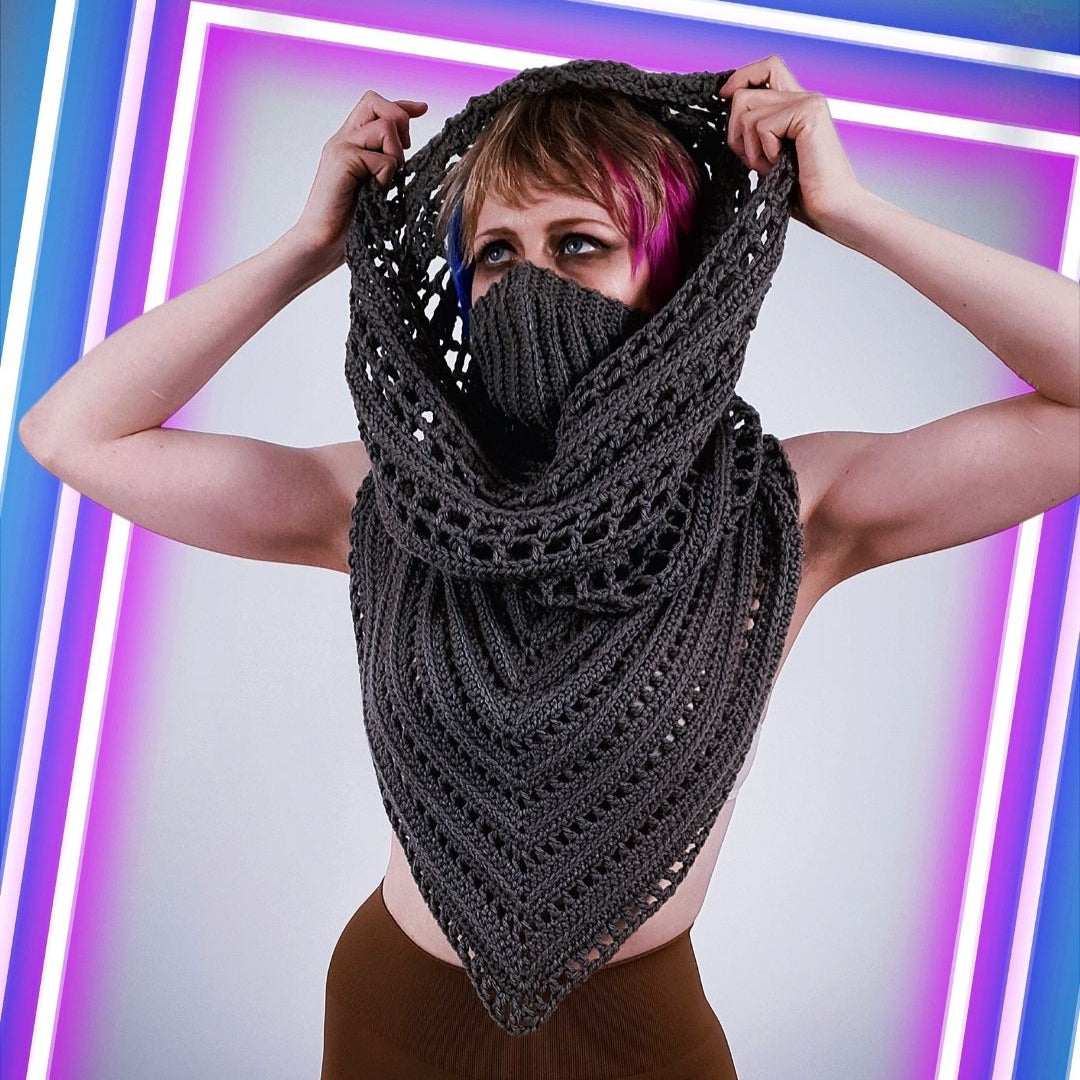 Crochet Pattern: The Wasteland Cowl