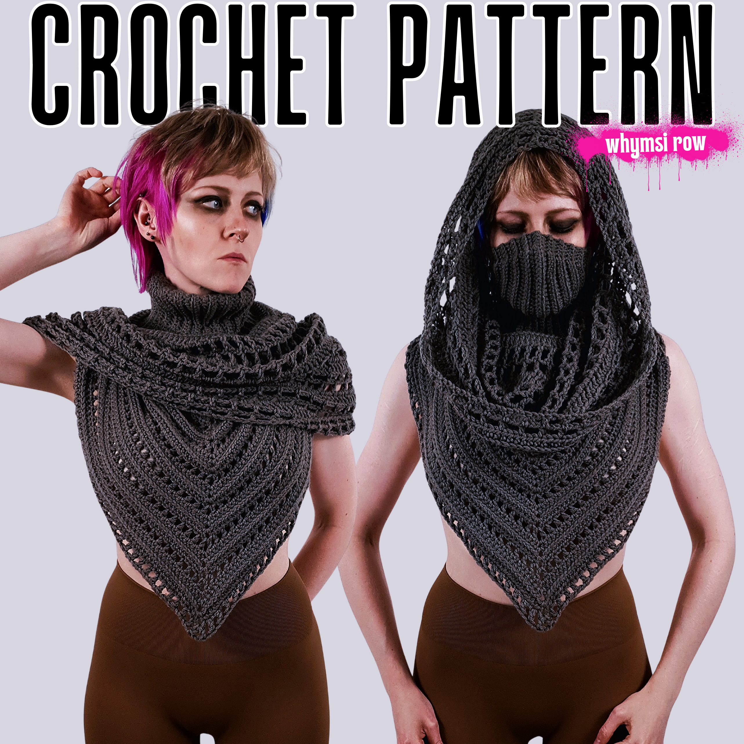 Crochet Pattern: The Wasteland Cowl