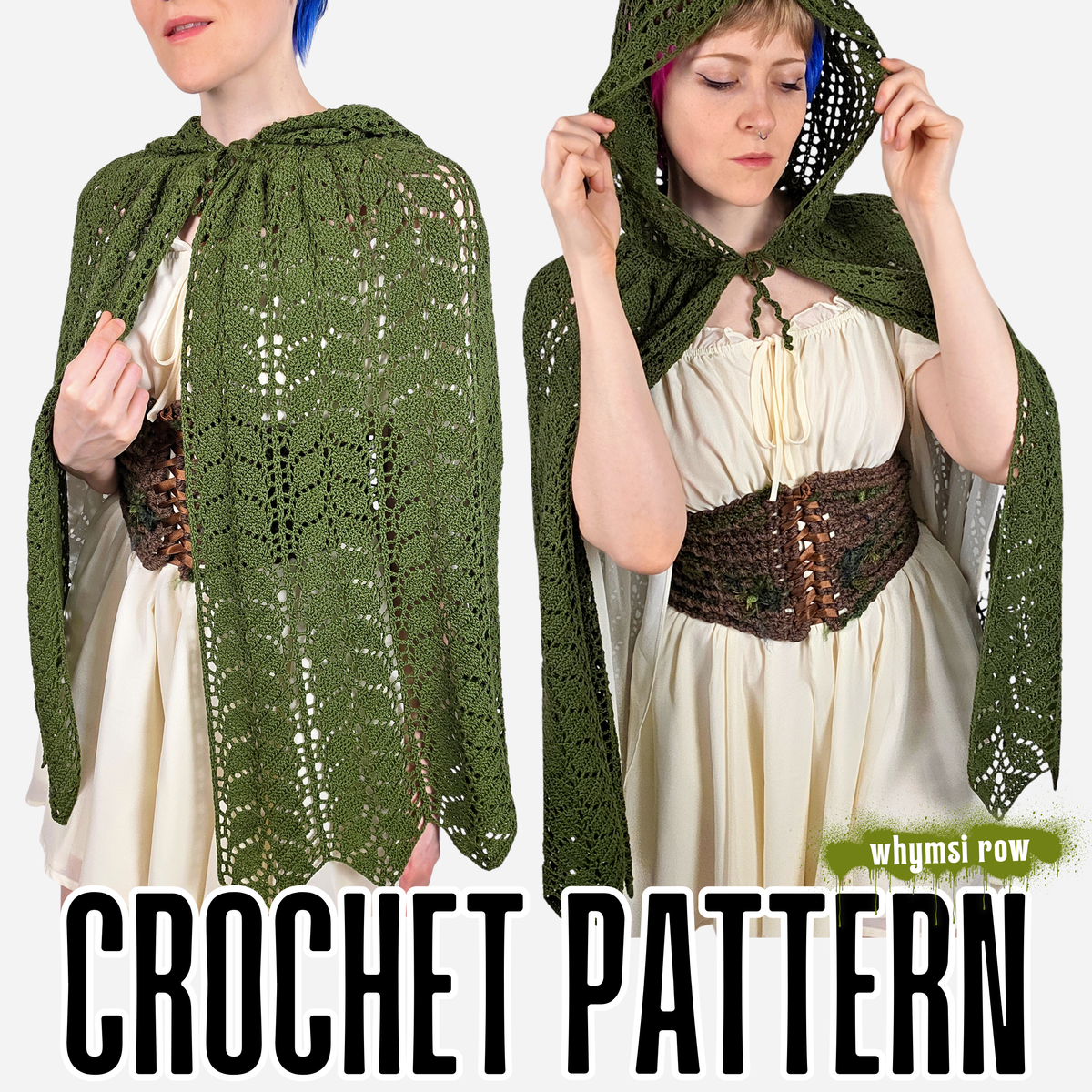 Crochet Pattern: The Melia Cape