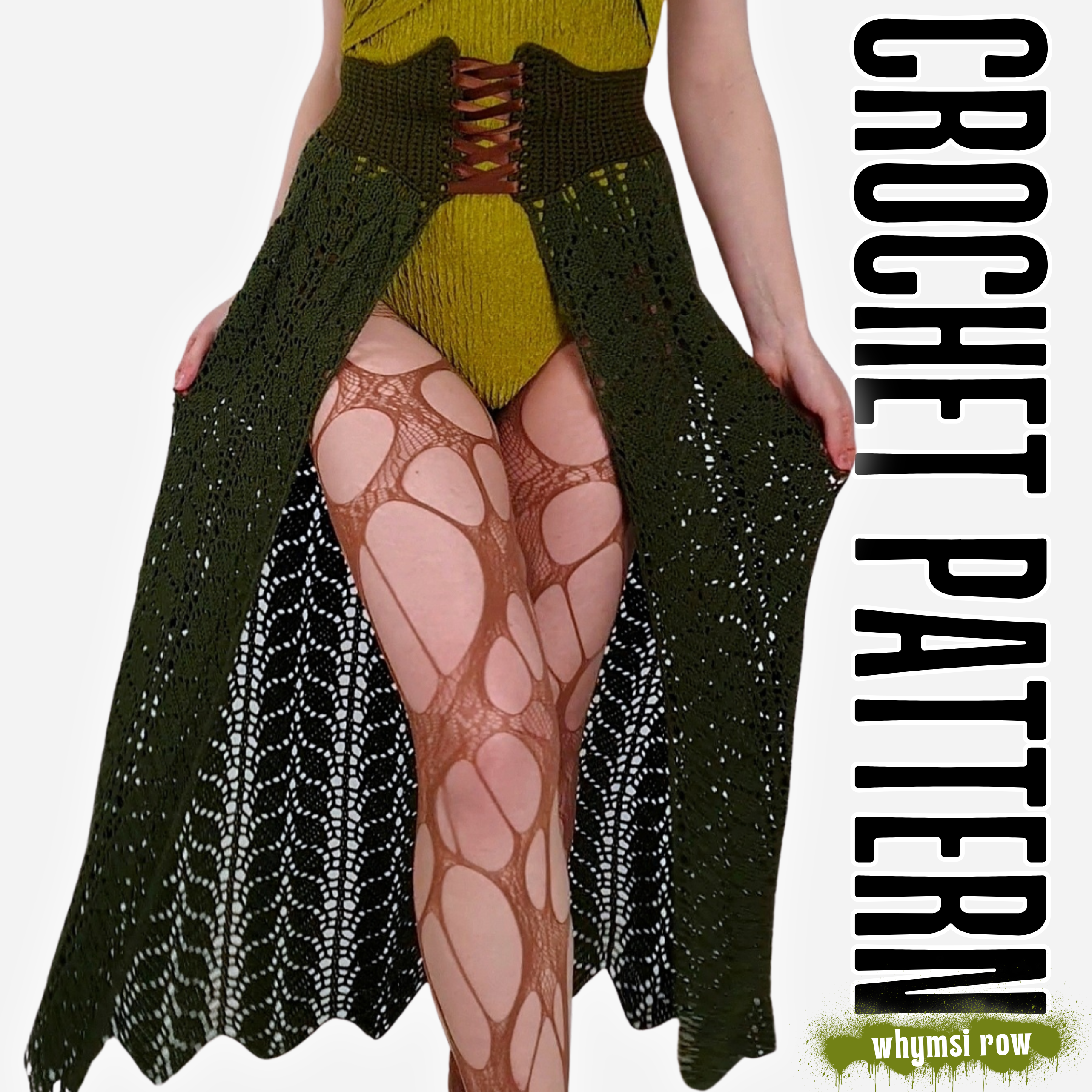 Crochet Pattern: The Melia Corset Skirt
