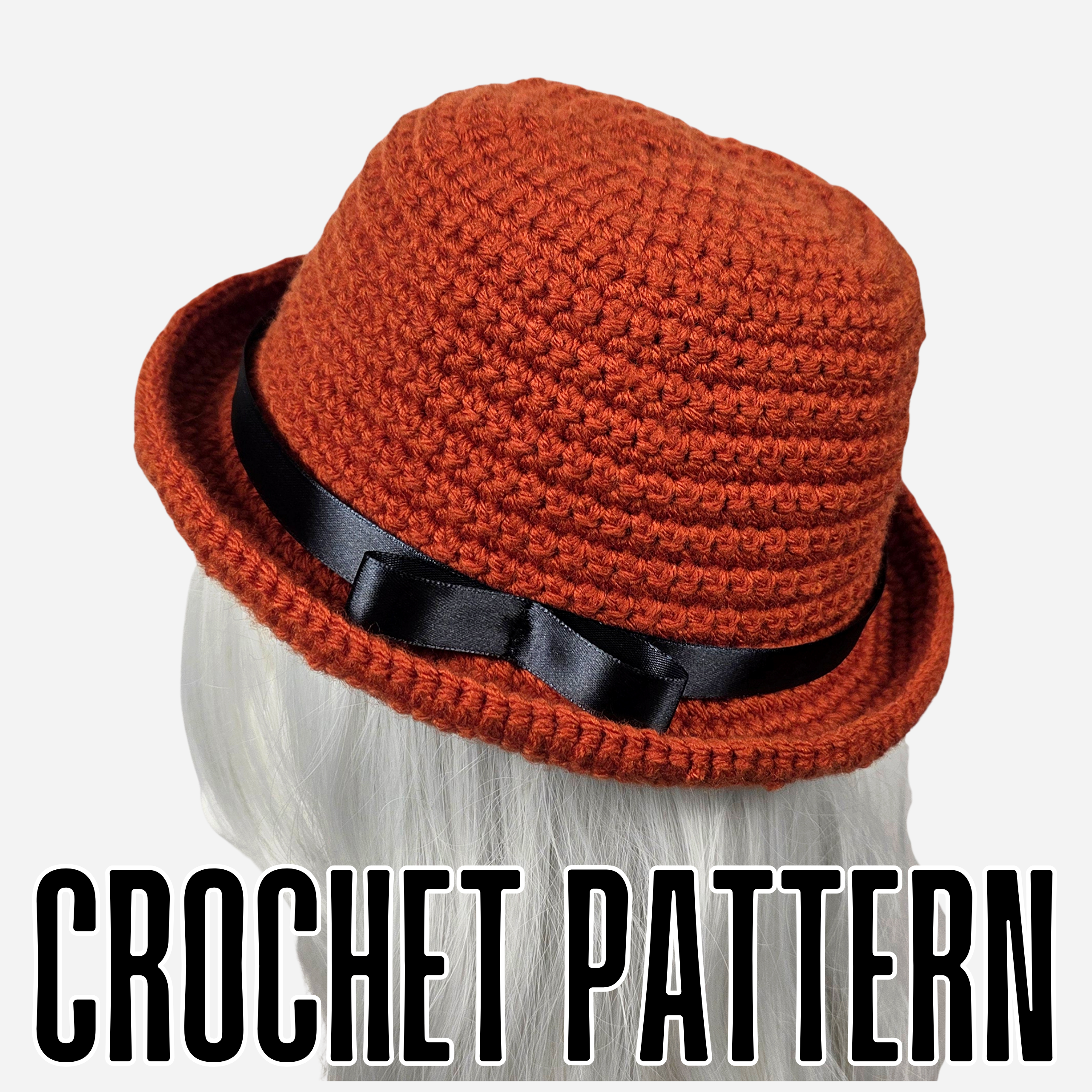 Crochet Pattern: The Perfect Bowler Hat