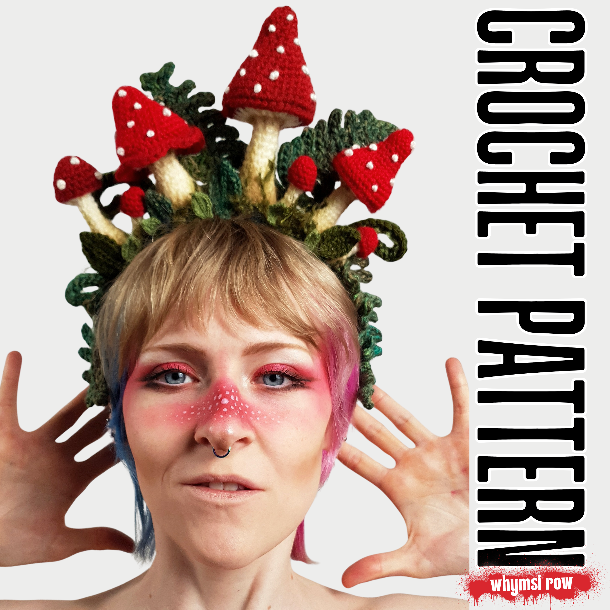 Crochet Pattern: The Amanita Crown