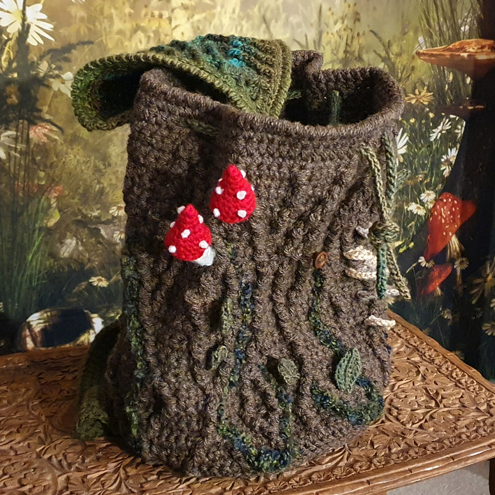 Crochet Pattern The Bark Backpack