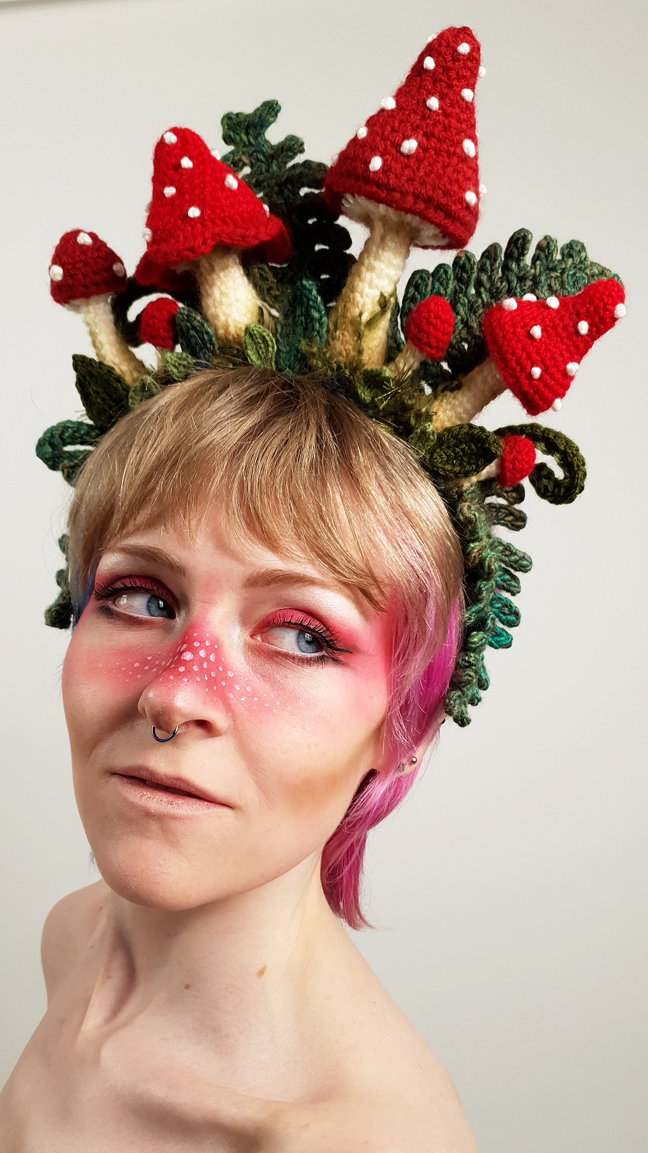 Crochet Pattern: The Amanita Crown