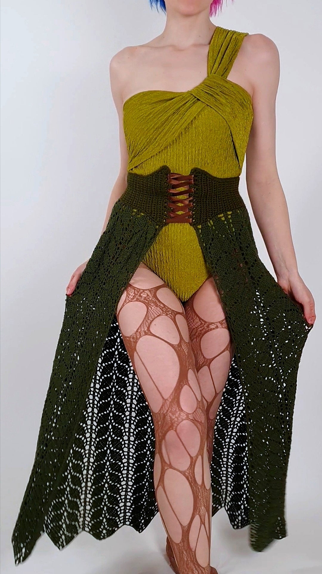 Crochet Pattern: The Melia Corset Skirt