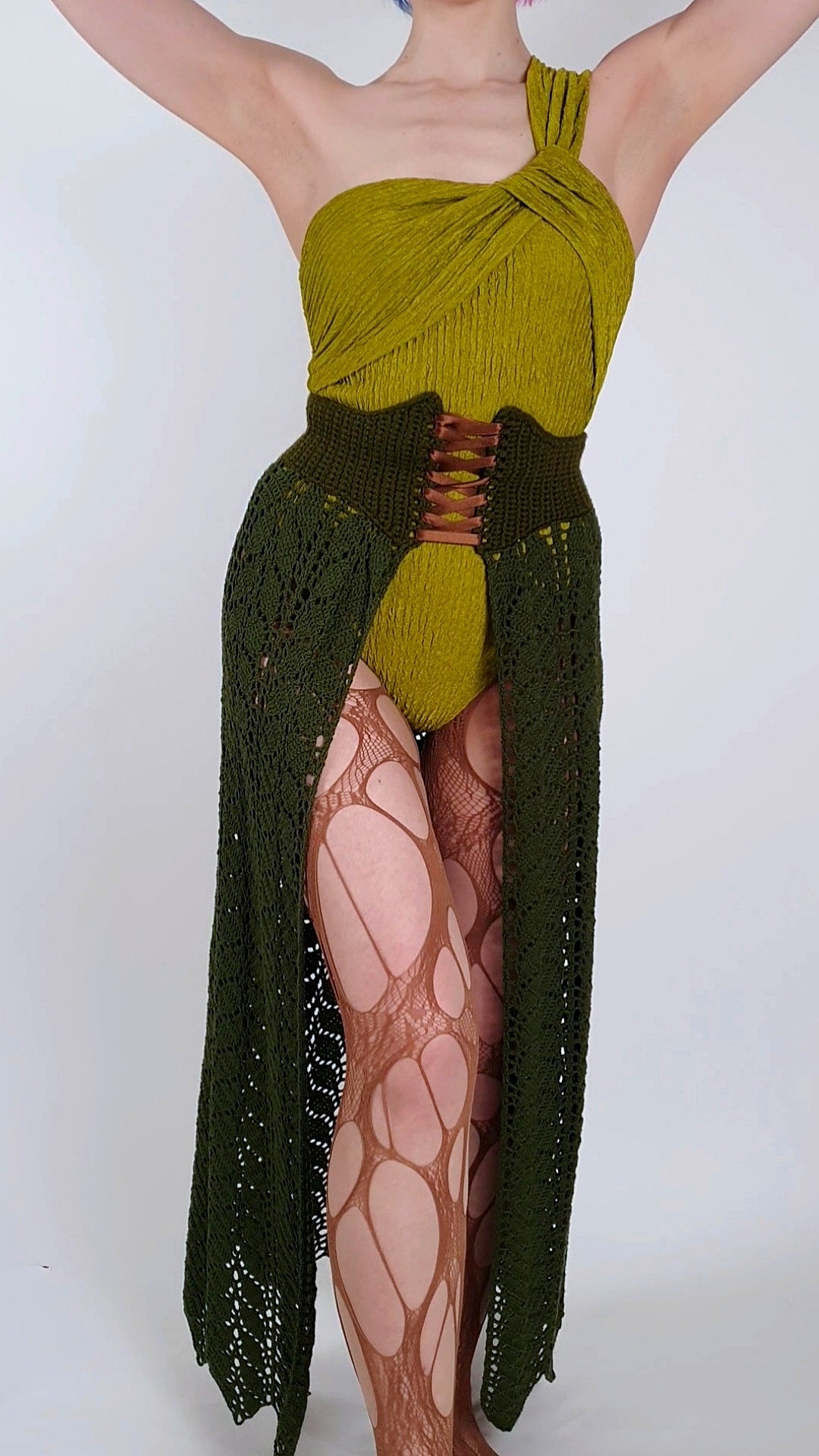 Crochet Pattern: The Melia Corset Skirt