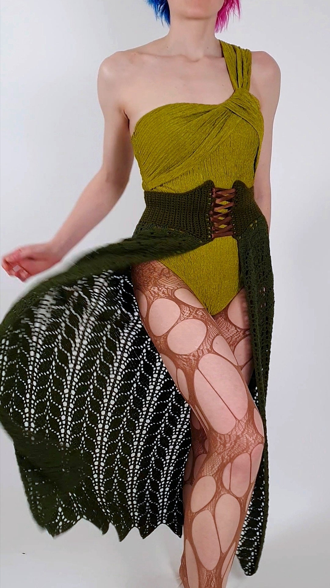 Crochet Pattern: The Melia Corset Skirt