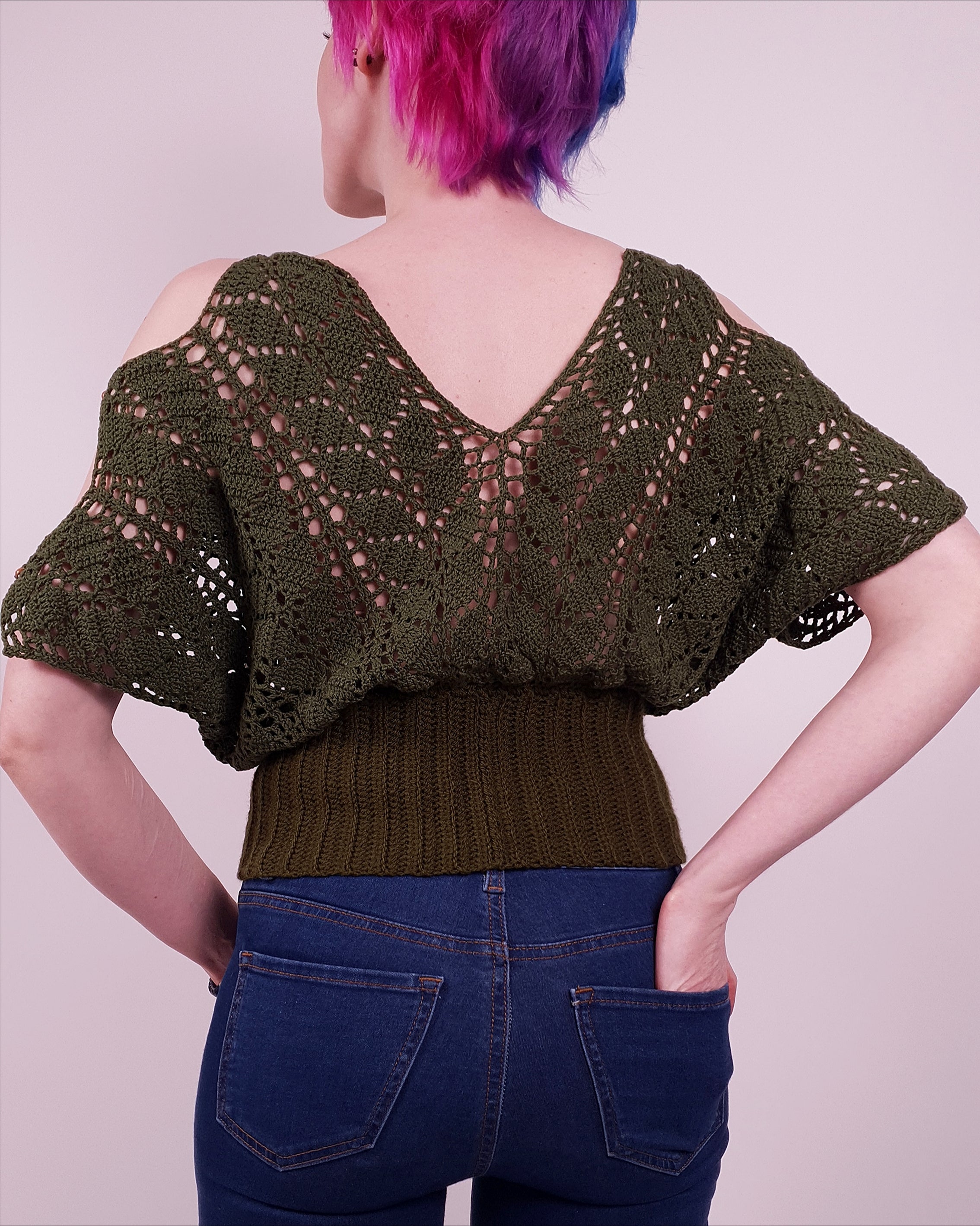 Crochet Pattern: The Melia Slouch Top