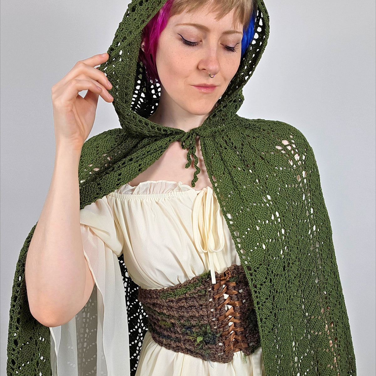 Crochet Pattern: The Melia Cape