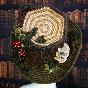 Pixie Perch Crochet Pattern: The Pixie Perch Top Hat