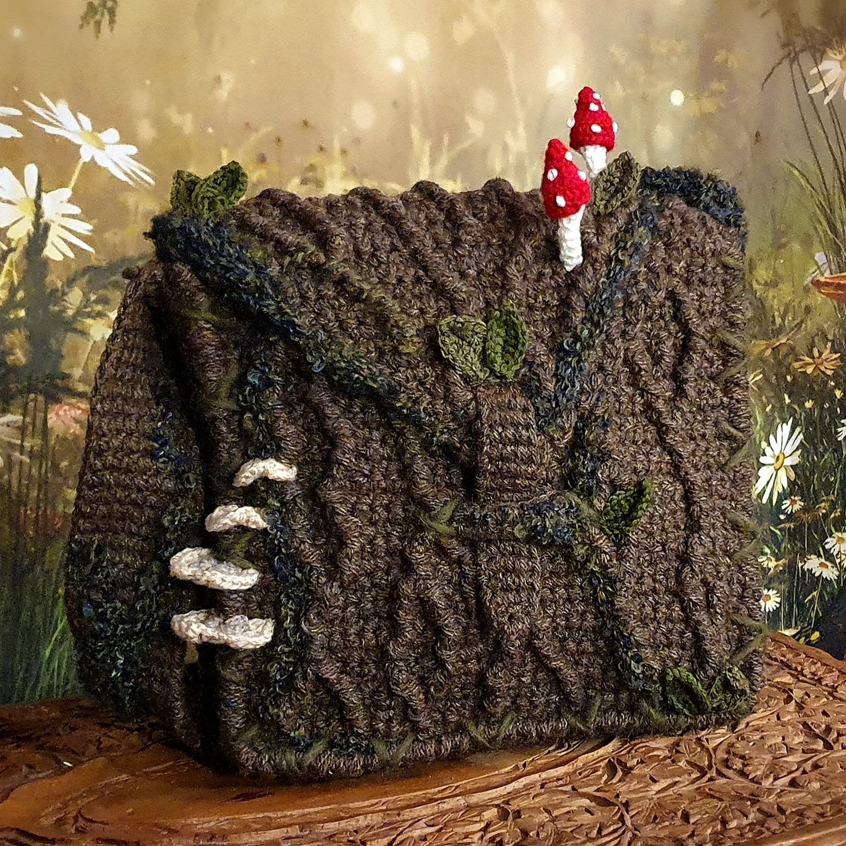 Crochet Pattern: The Bark Satchel Bag