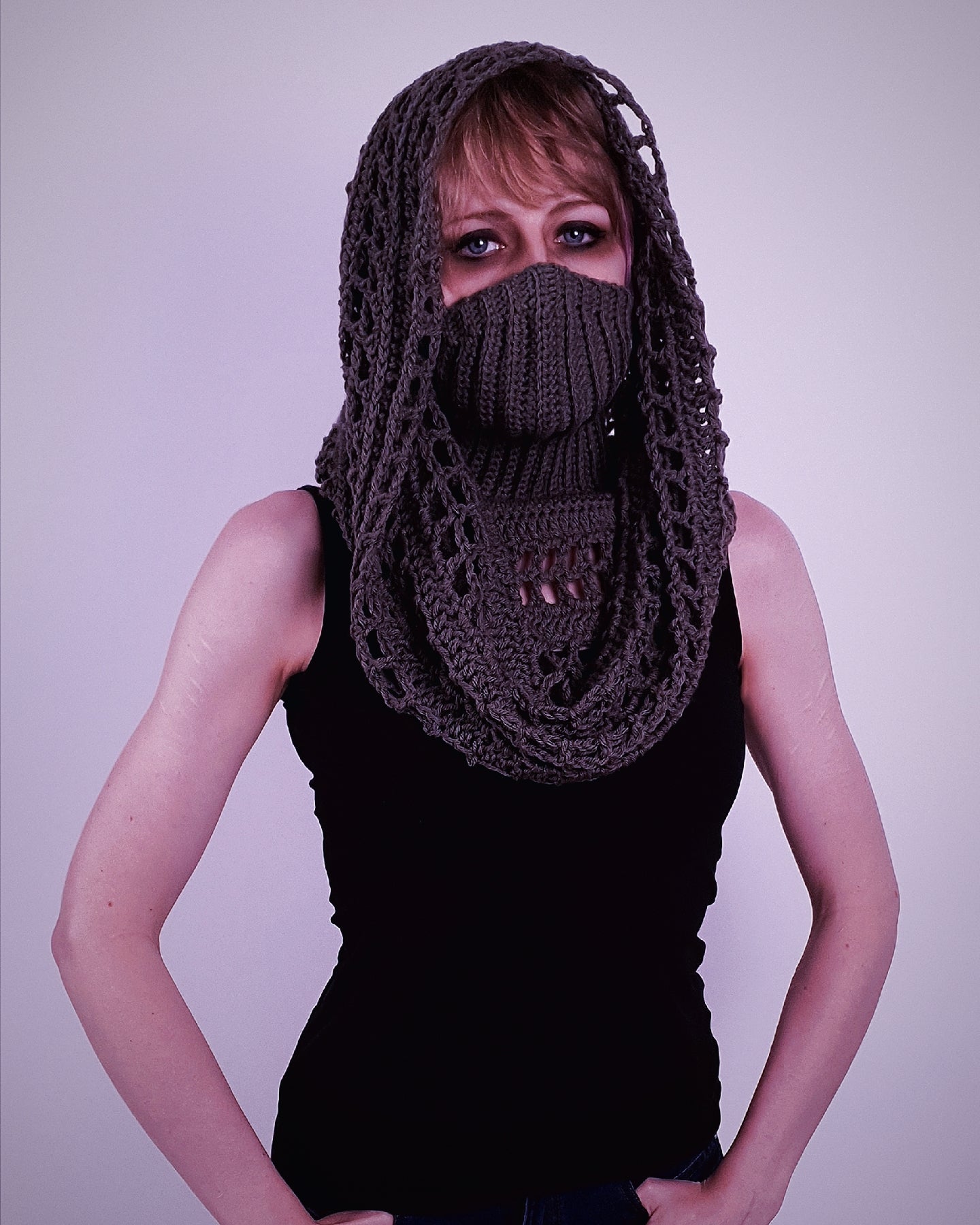 Crochet Pattern: The Wasteland Hood